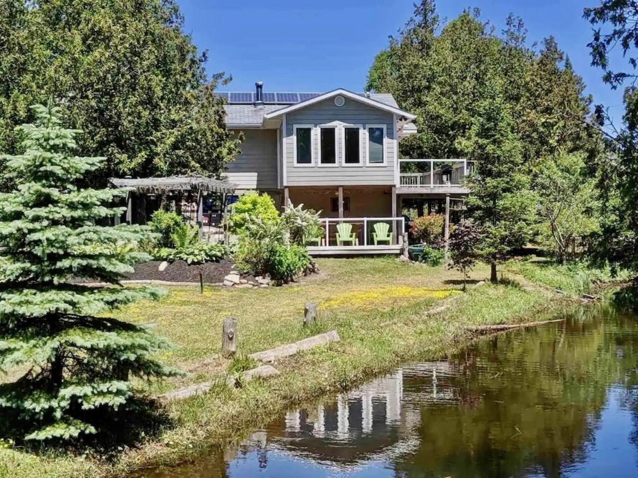 Kayak Cove - Tobermory Villa Bagian luar foto